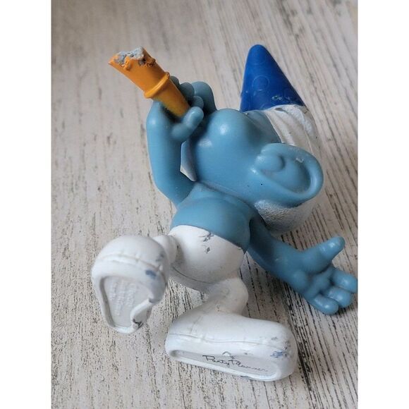 Peyo 2013 AS IS birthday party smurf toy figure - Picture 9 of 9